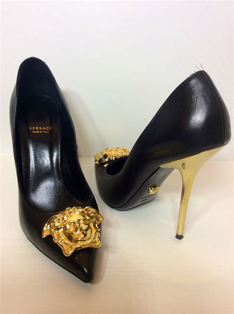 versace high heels ebay|Versace palazzo high heels.